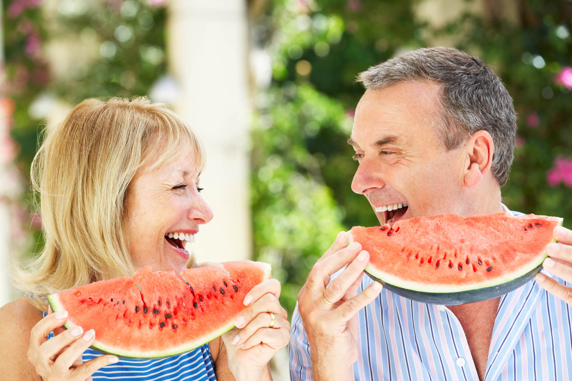eating-watermelons-after-seeing-an-expert-in-Richmond-endodontics